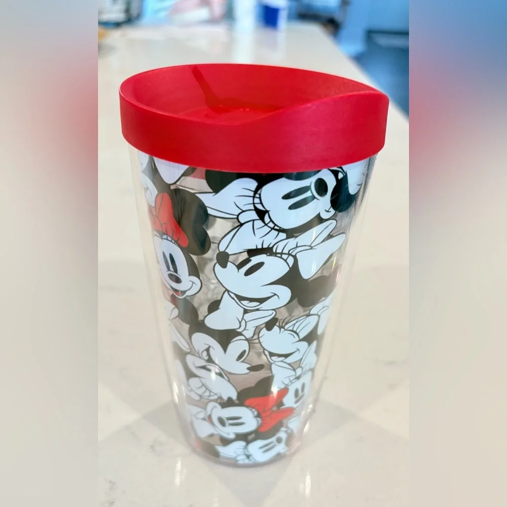 Tervis Tumble Disney Minnie Mouse Tumbler with Red Lid 16 oz.